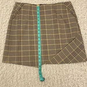 Cabi Plaid Mini Skirt - Women’s L